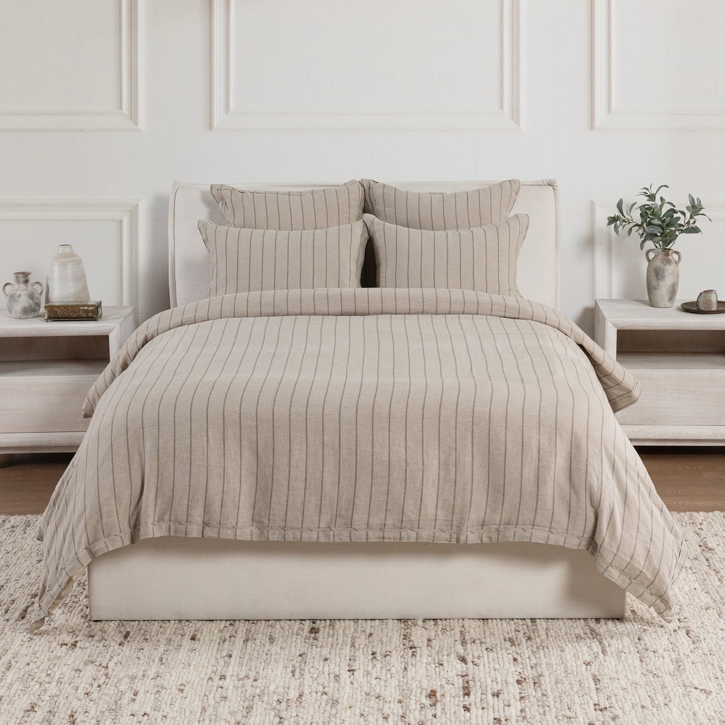 Monaco Natural Duvet Collection