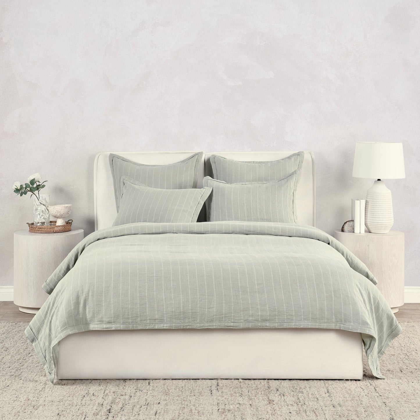 Monaco Sage Duvet Collection