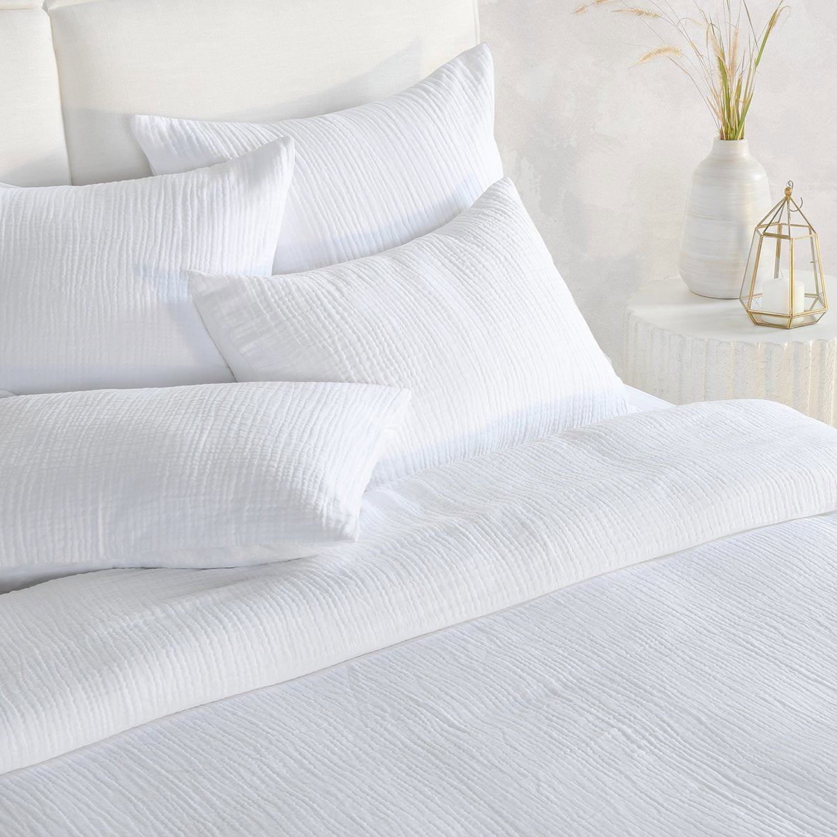 Cardiff White Duvet Collection
