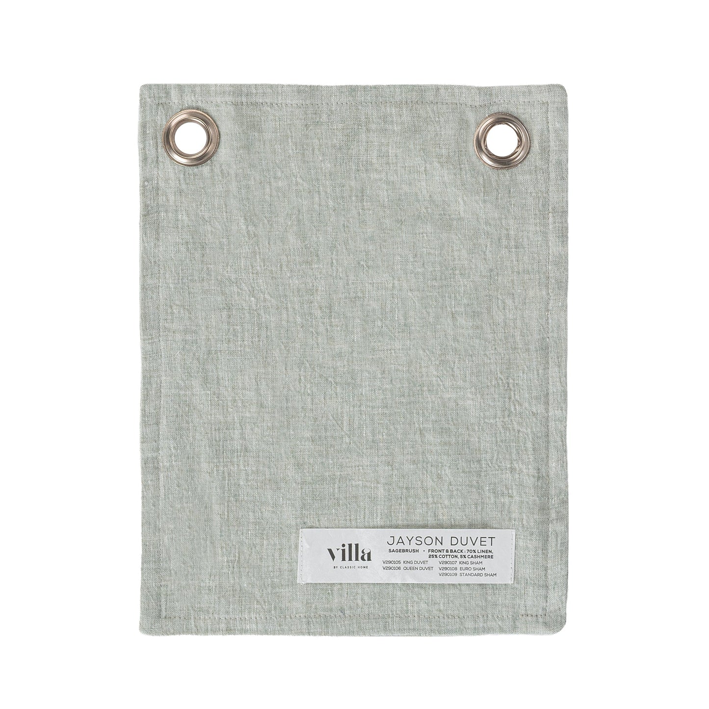 Jayson Sagebrush Linen Cashmere Duvet Collection