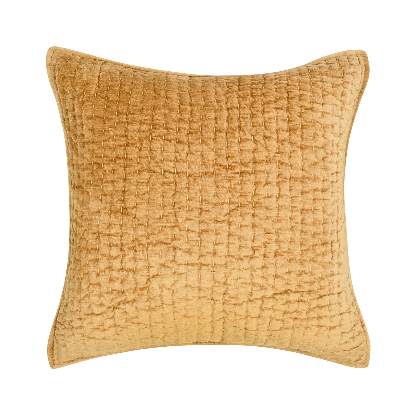 Bari Honey Gold Velvet Quilt Collection