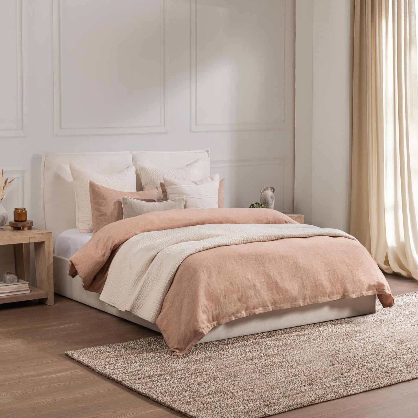 Jayson Clay Linen Cashmere Duvet Collection
