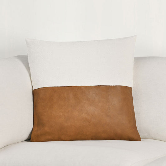 VC Canyon Ivory/Chestnut 20x20 Throw Pillow (Set of 2) - Ornate Home