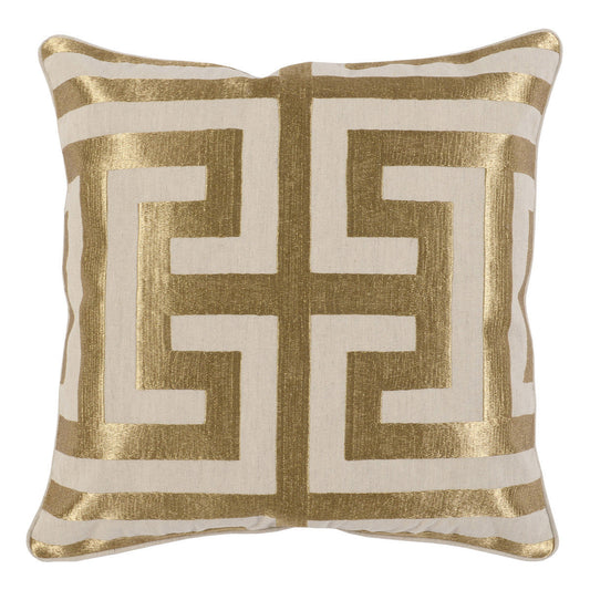 VC Capital Gold 22x22 Throw Pillow (Set of 2) - Ornate Home