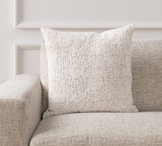 VC Ivory/Natural Maris Multiple Sizes Throw Pillow (Set of 2) - Ornate Home