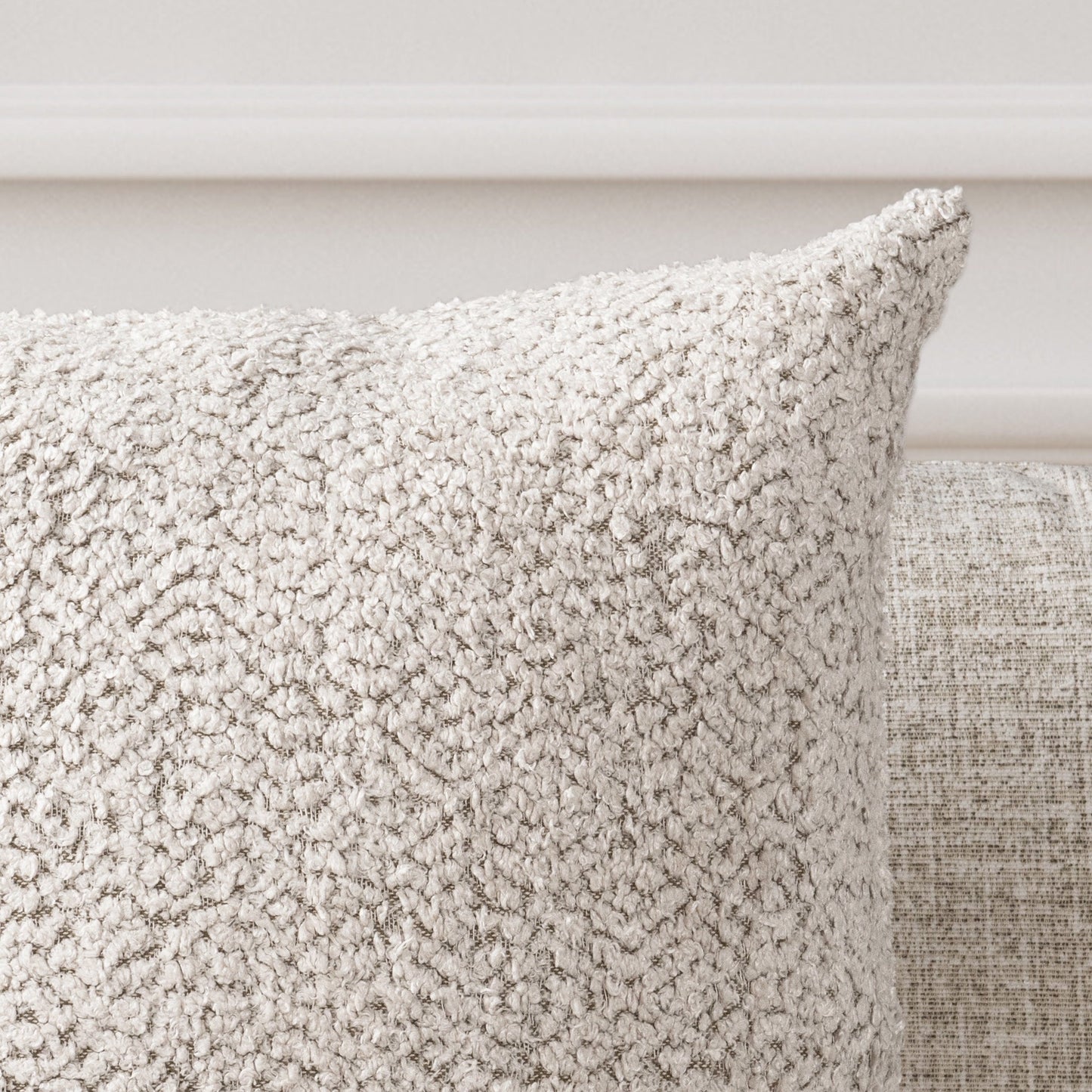 VC Ivory/Natural Maris Multiple Sizes Throw Pillow (Set of 2) - Ornate Home