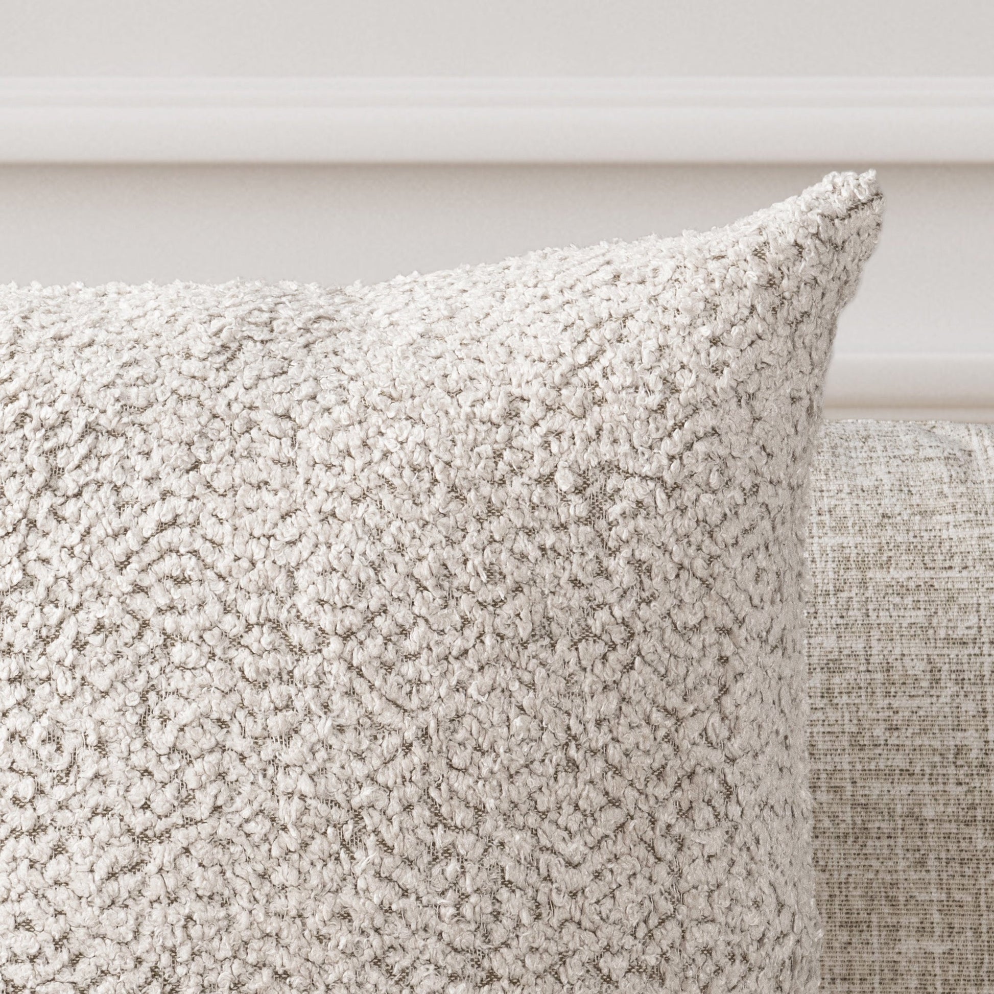 VC Ivory/Natural Maris Multiple Sizes Throw Pillow (Set of 2) - Ornate Home
