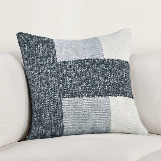 VC Kass Charcoal/Ivory Multiple Sizes Throw Pillow (Set of 2) - Ornate Home