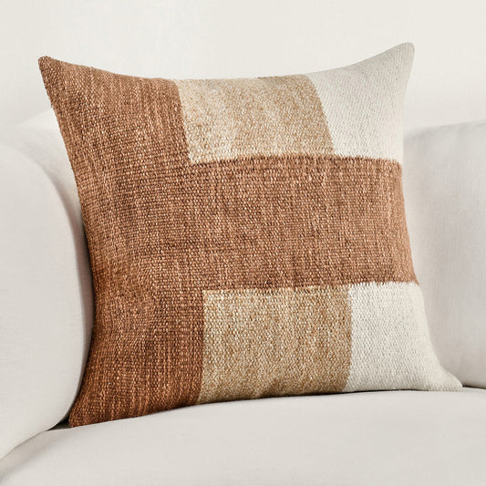VC Kass Terracotta Multiple Sizes Throw Pillow (Set of 2) - Ornate Home