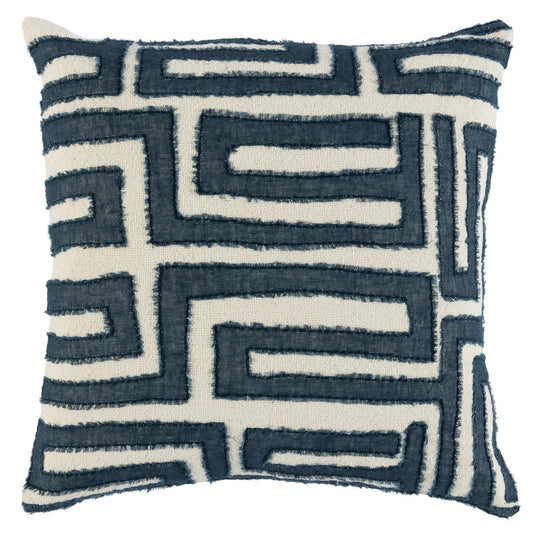 VC Mateo Azul Blue 22X22 Throw Pillow (Set of 2) - Ornate Home