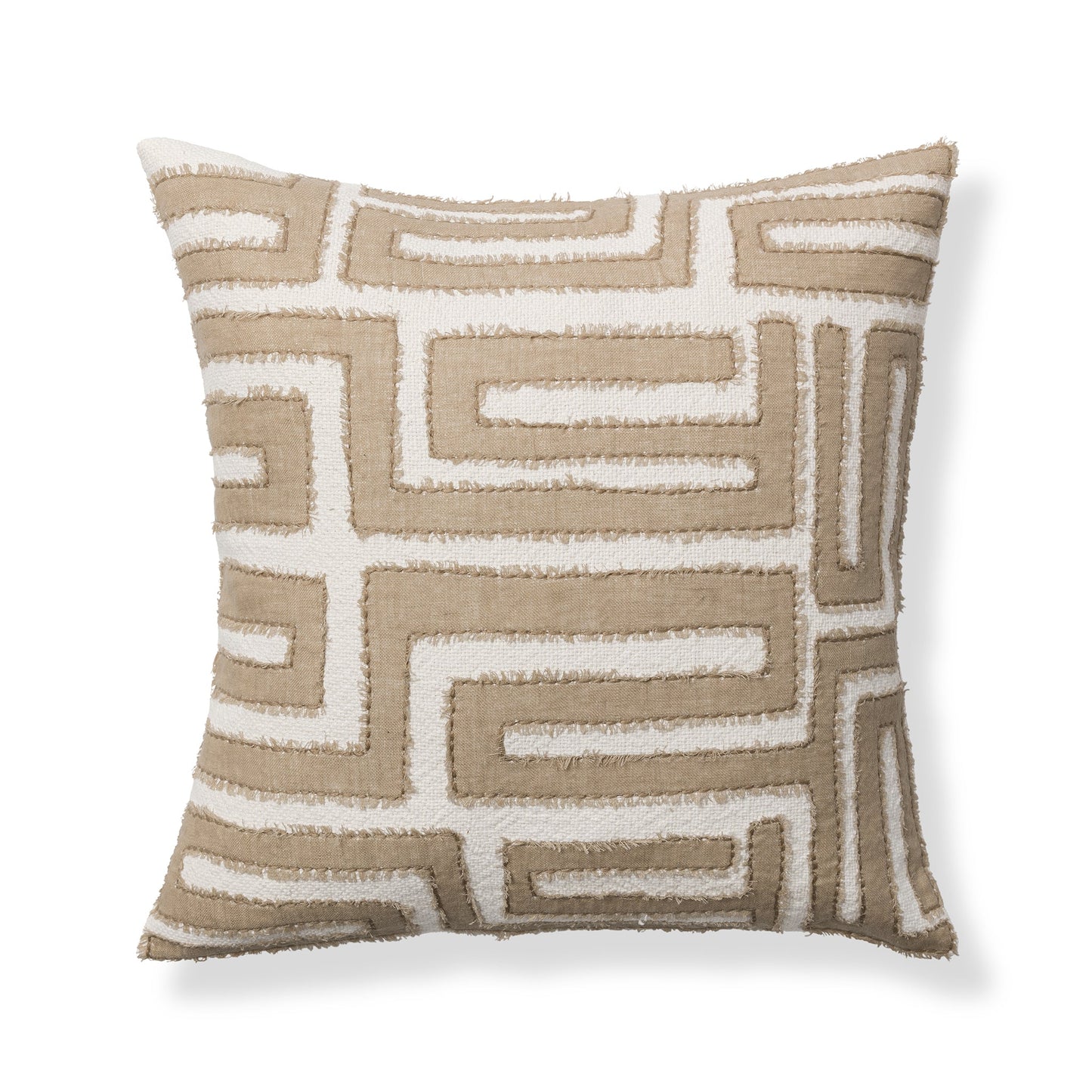 VC Mateo Natural/Ivory 22X22 Throw Pillow (Set of 2) - Ornate Home