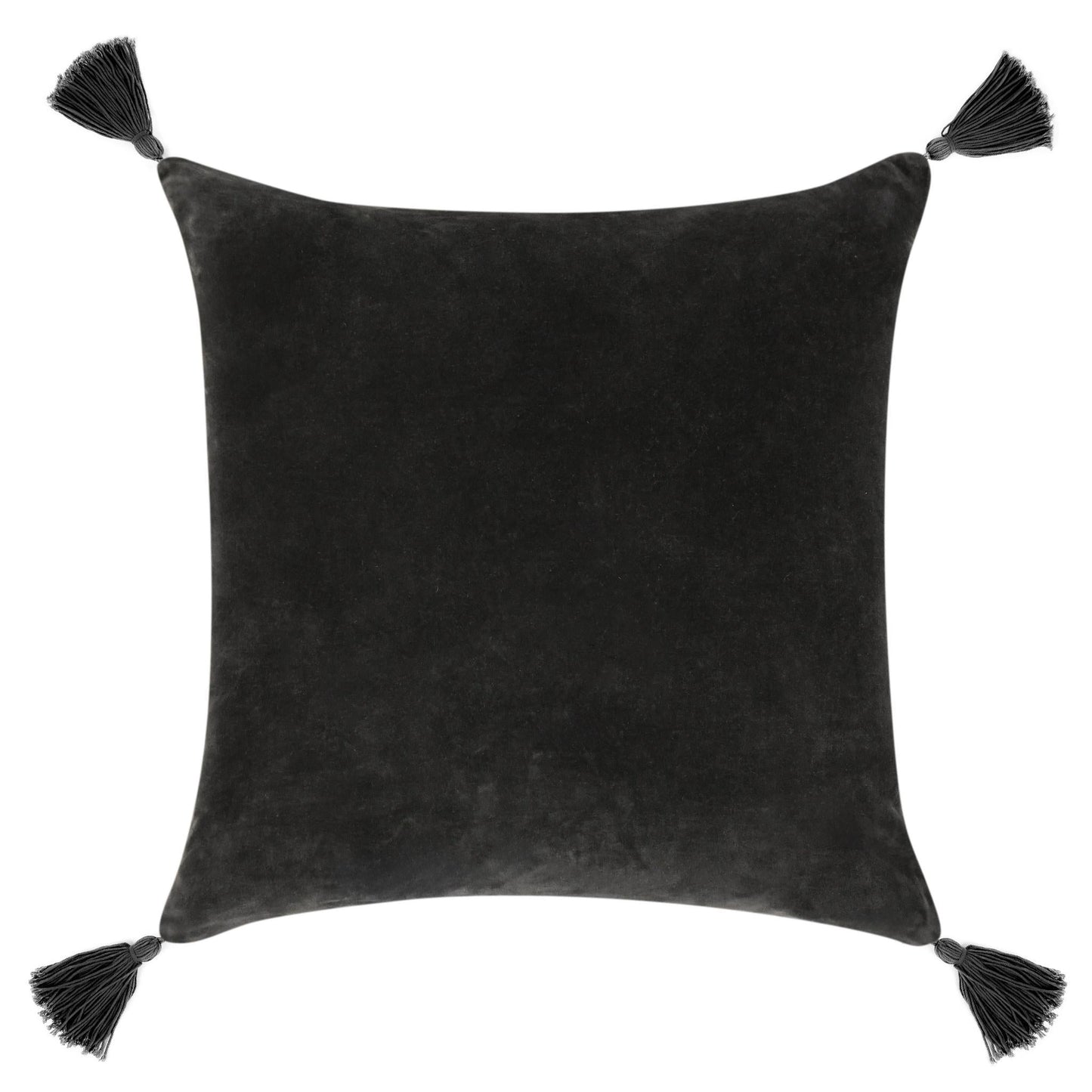 VC Stonework Charcoal 22x22 Throw Pillow (Set of 2) - Ornate Home