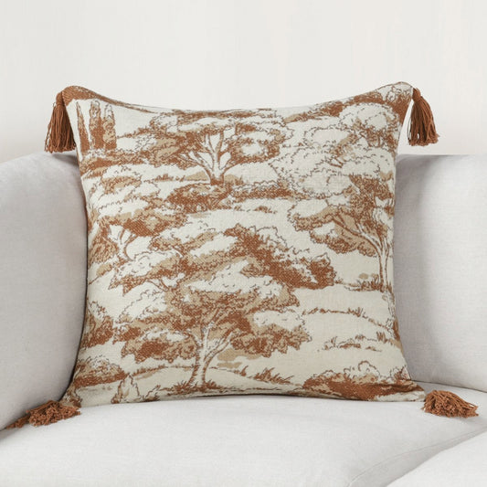 VC Stonework Clay 22x22 Throw Pillow (Set of 2) - Ornate Home