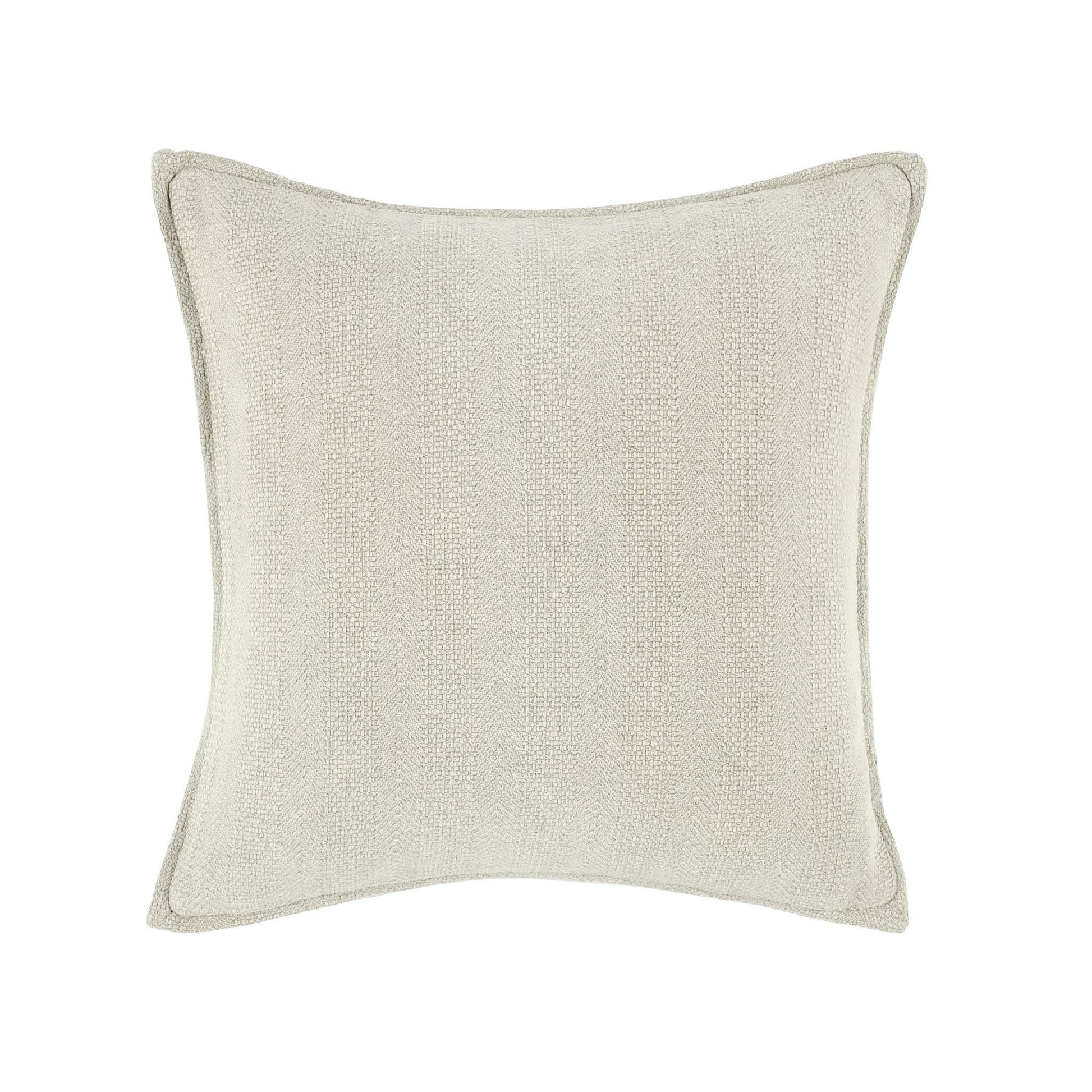 VE Rhodes Natural 18x18 Throw Pillow - Ornate Home