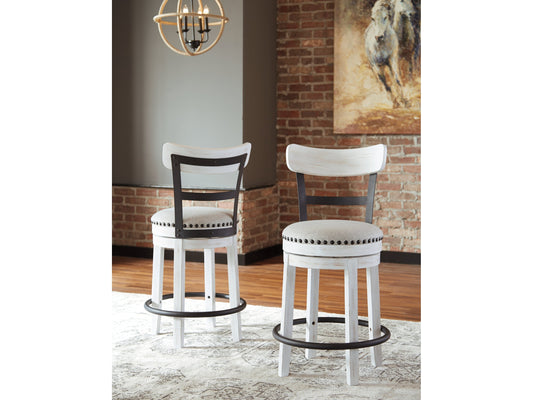 Valebeck Multi Counter Height Barstool (Set of 2)- Viva Furn