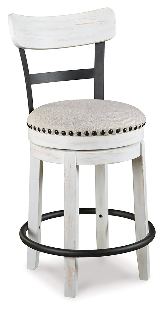 Valebeck Multi Counter Height Barstool (Set of 2)- Viva Furn