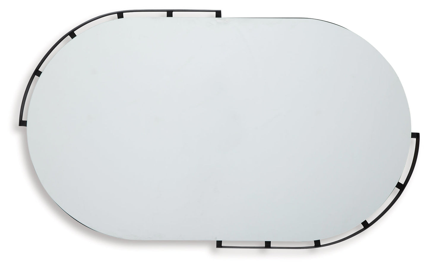 Valkings Black Accent Mirror- Viva Furn