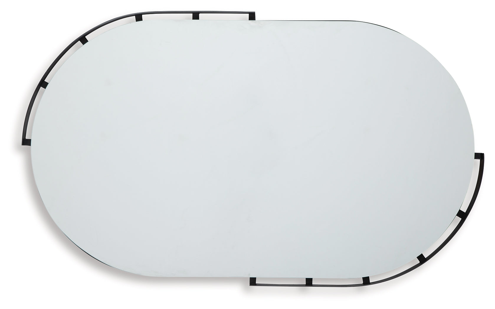 Valkings Black Accent Mirror- Viva Furn