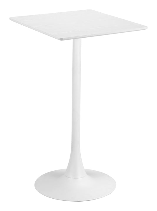 Valleta White Bar Table - Ornate Home