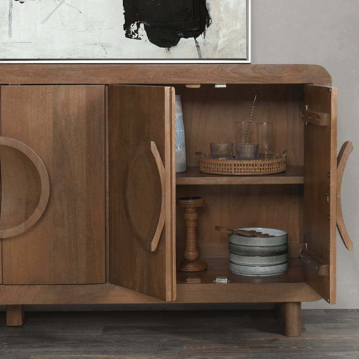 Vally Natural Buffet - Ornate Home