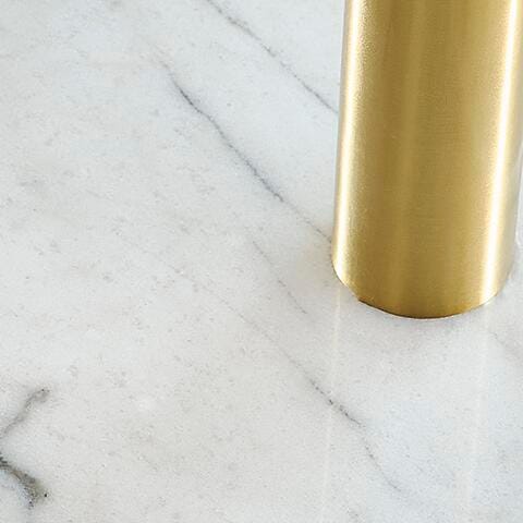 Valo Gold Finish Arc Lamp- Viva Furn