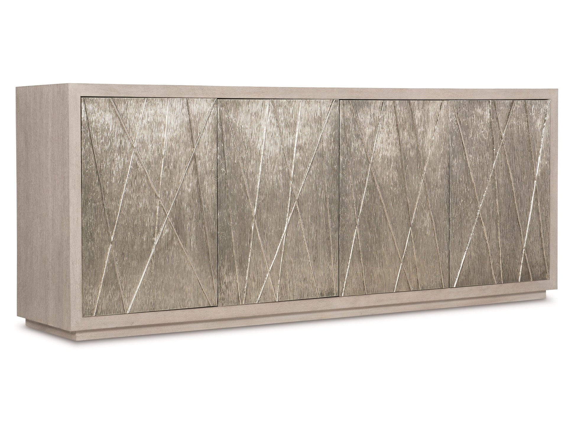 Valora Graphite/Weathered Greige Entertainment Credenza - Ornate Home