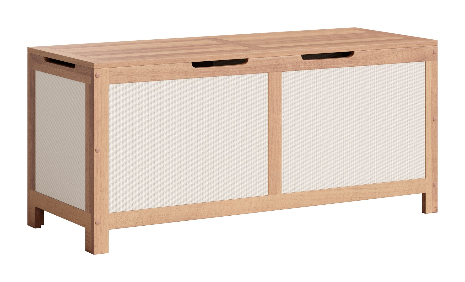 Valtan Natural Outdoor Storage Chest - Ornate Home