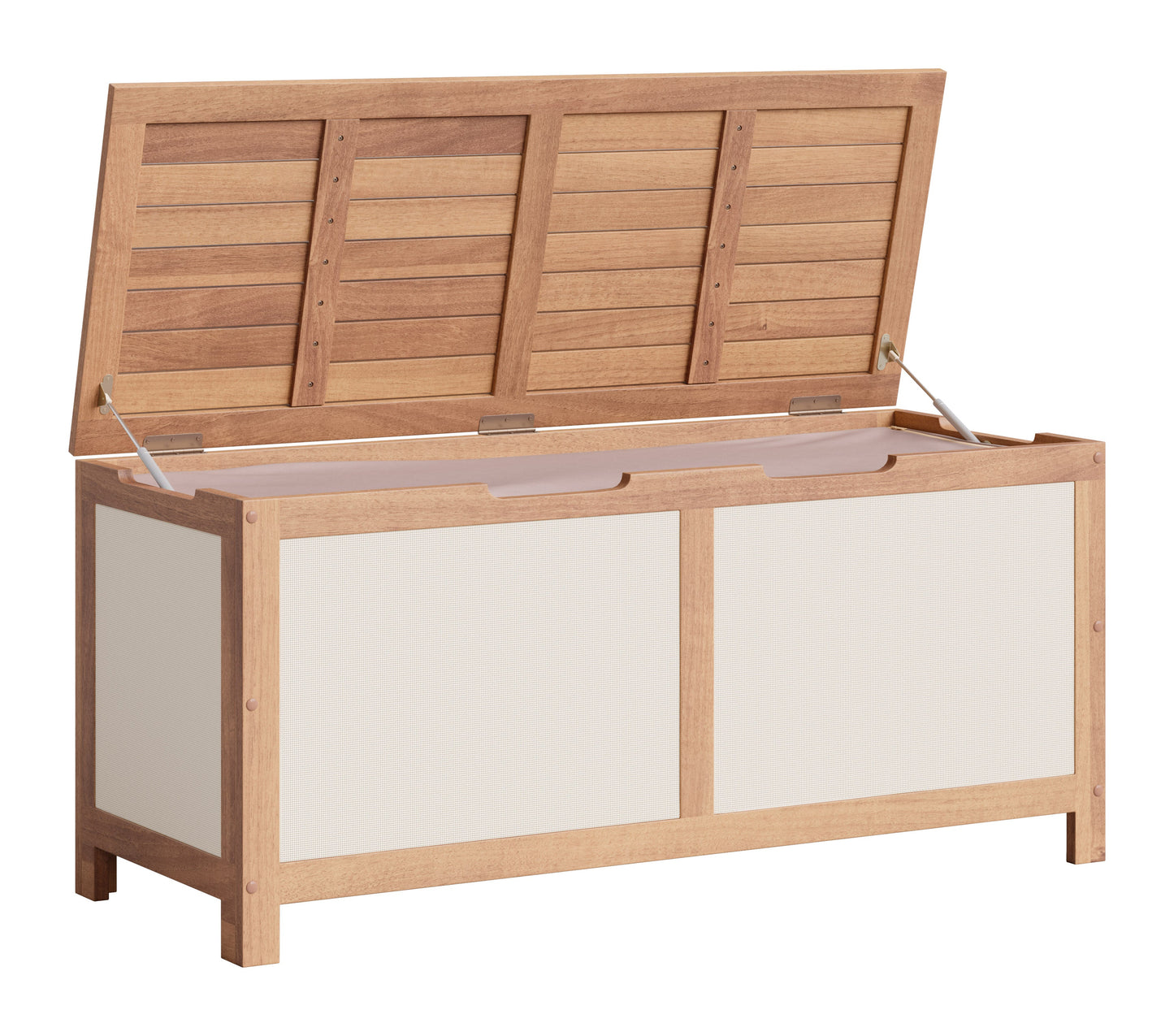 Valtan Natural Outdoor Storage Chest - Ornate Home