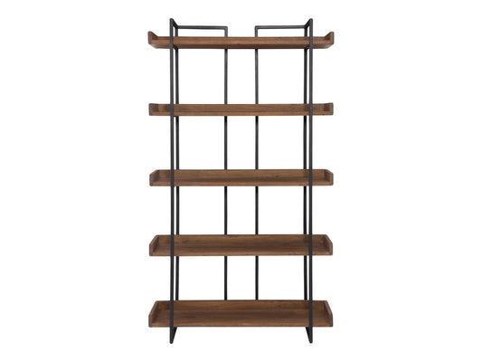 Vancouve Lightr Brown Small Bookshelf - Ornate Home