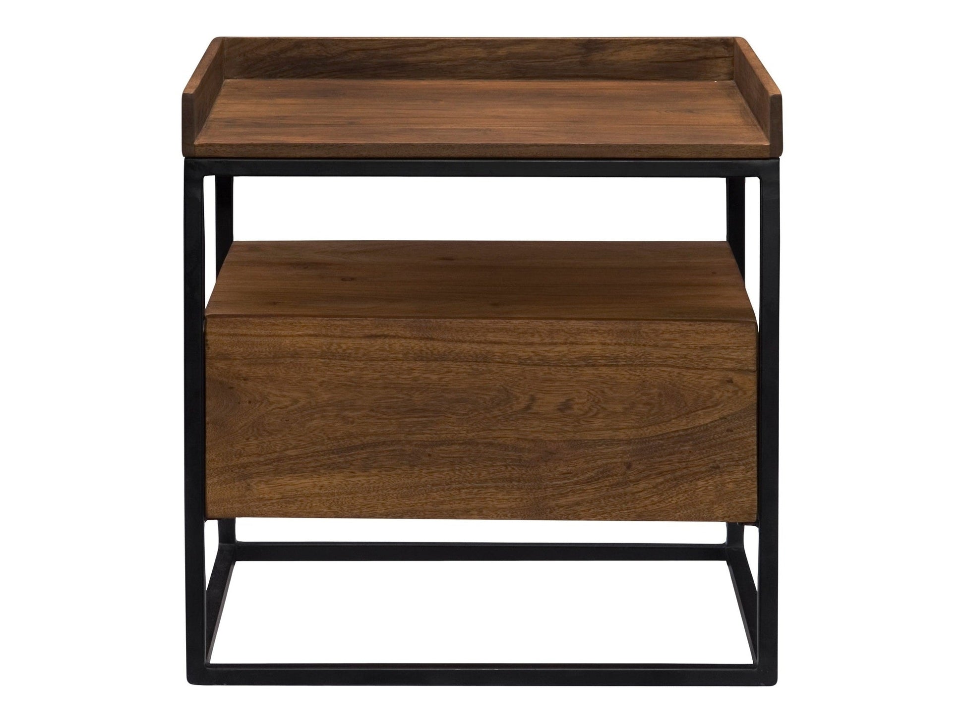 Vancouver Brown Side Table - Ornate Home