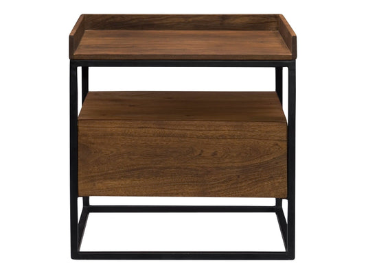 Vancouver Brown Side Table - Ornate Home