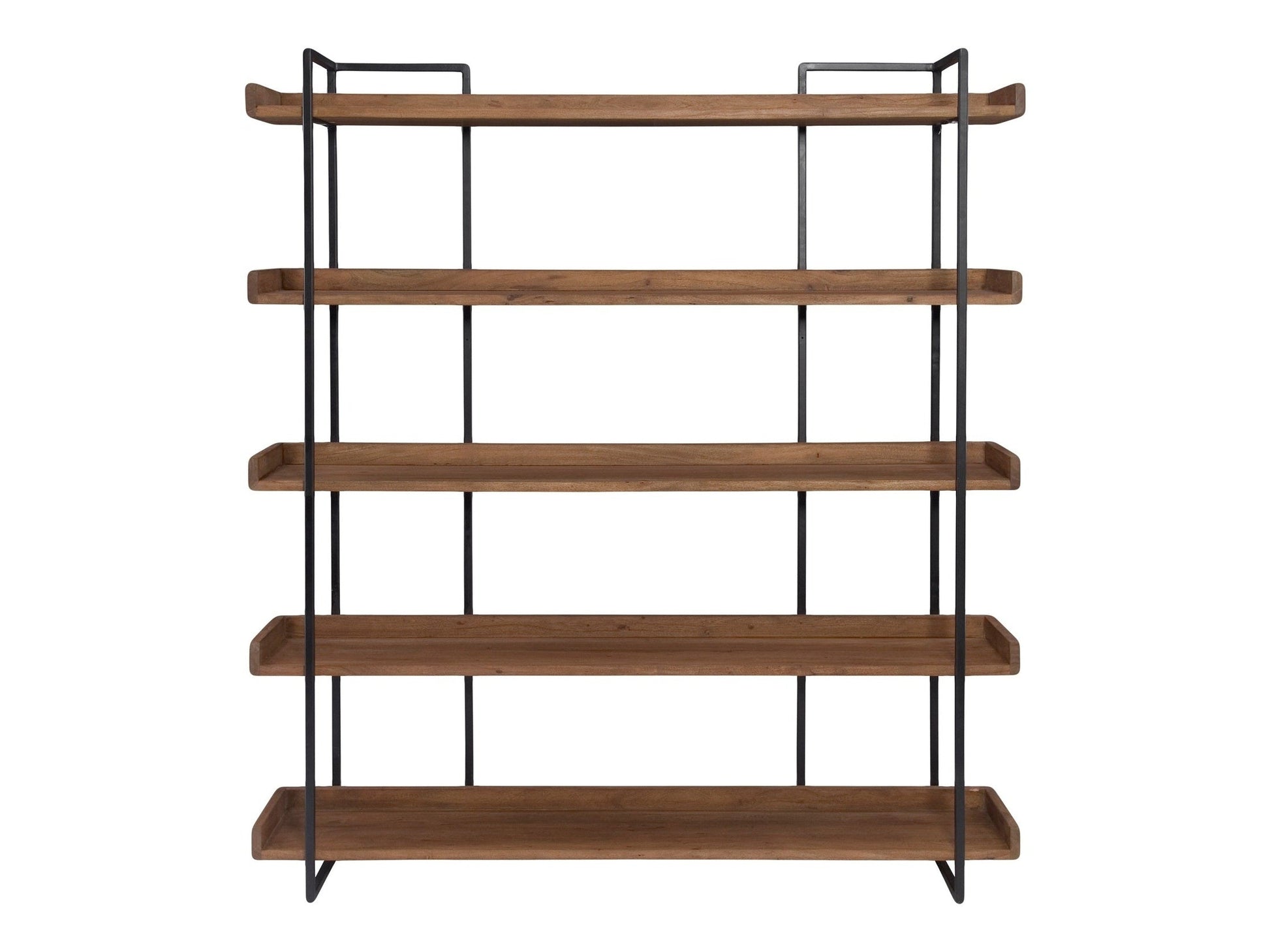 Vancouver Light Brown Large Bookshelf - Ornate Home