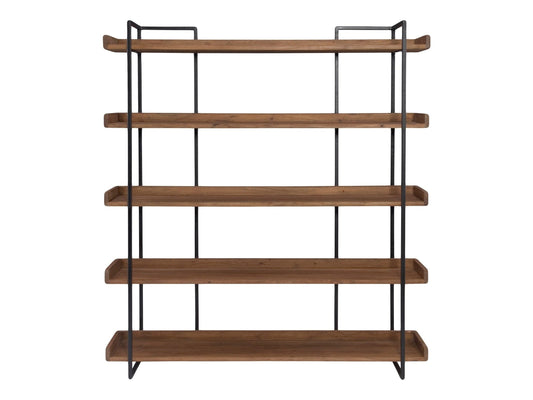Vancouver Light Brown Large Bookshelf - Ornate Home