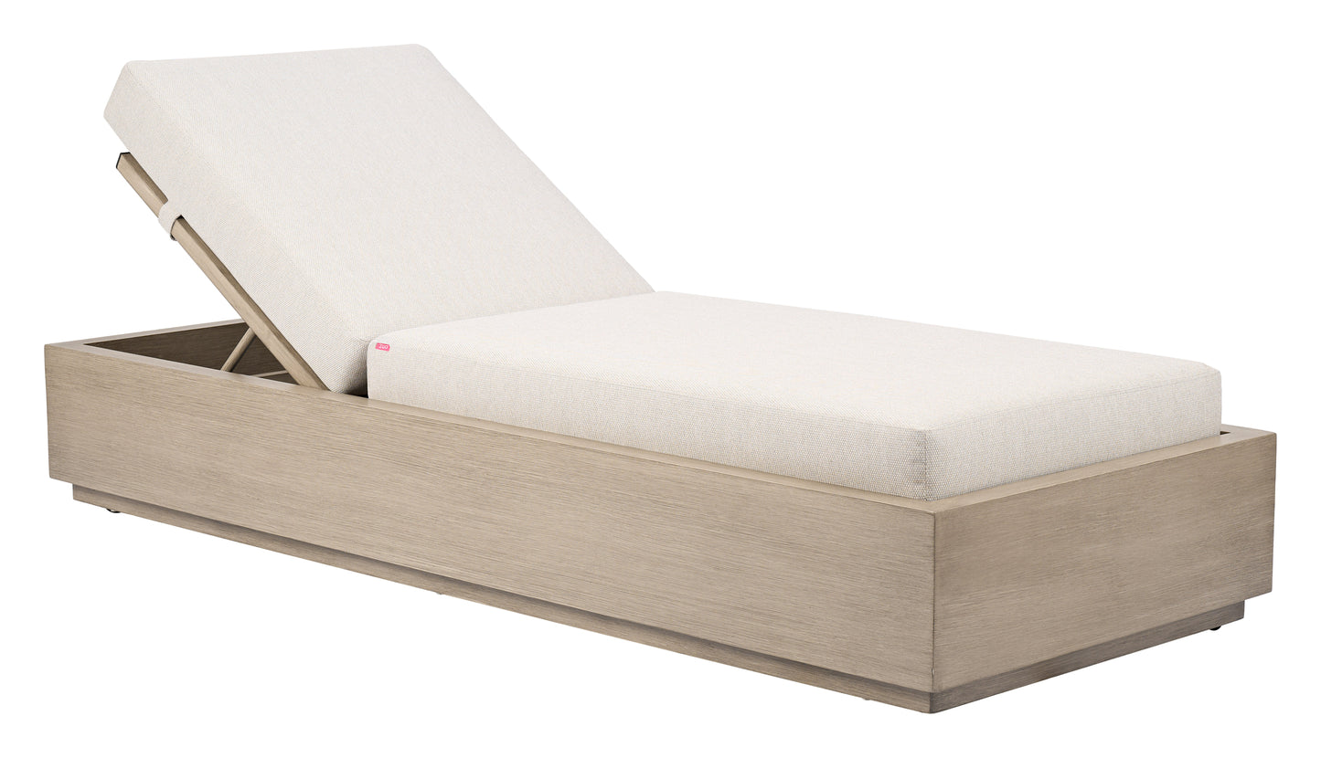 Varadero Gray Outdoor Beach Chaise - Ornate Home