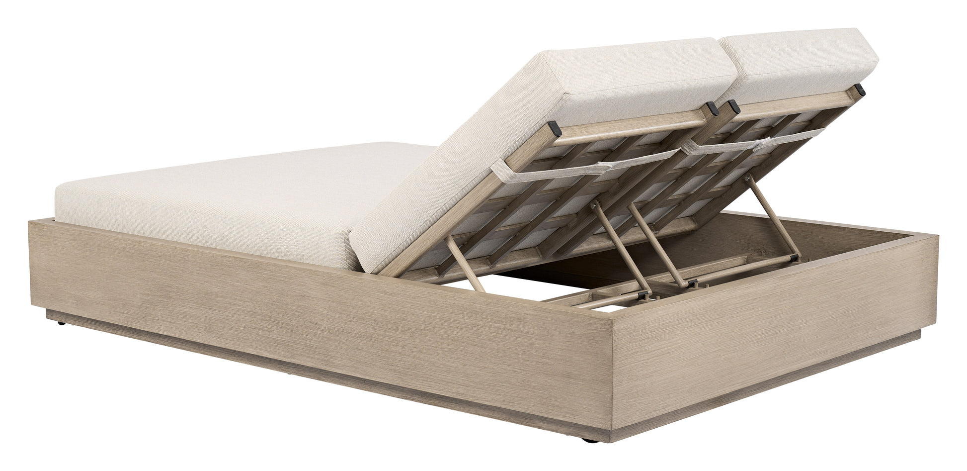 Varadero Gray Outdoor Beach Double Chaise - Ornate Home