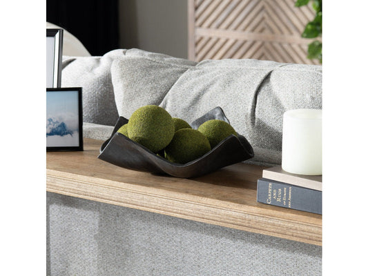 Vaughn Black Large Charger - Ornate Home