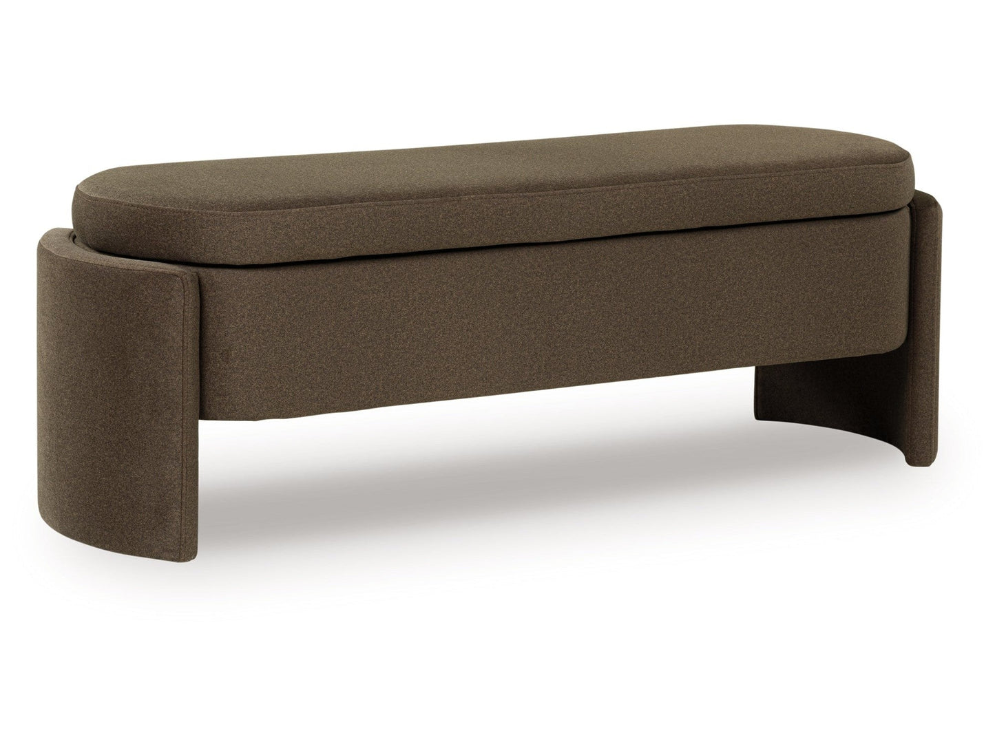 Vavuniya Brown Storage Bench- Viva Furn