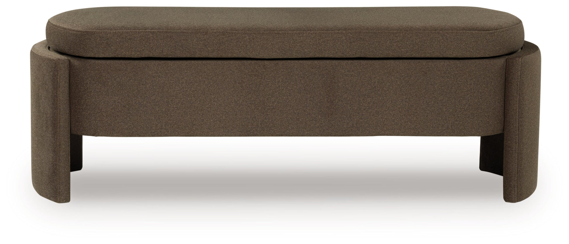 Vavuniya Brown Storage Bench- Viva Furn