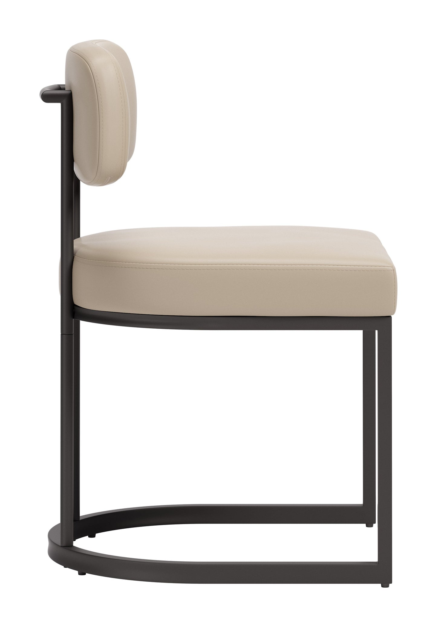 Velar Beige & Gray Dining Chair (Set of 2) - Ornate Home