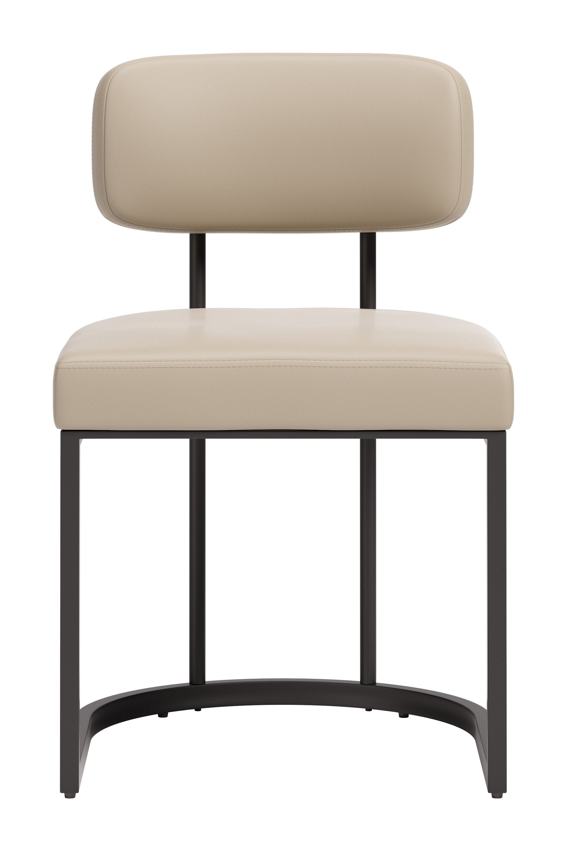 Velar Beige & Gray Dining Chair (Set of 2) - Ornate Home