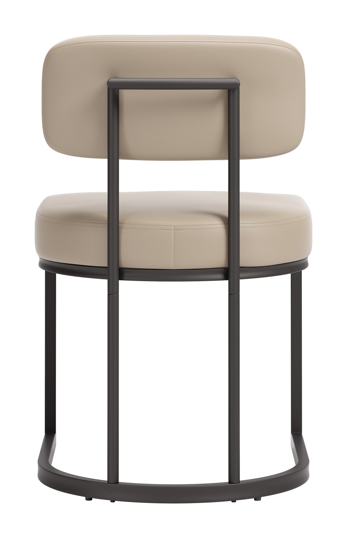 Velar Beige & Gray Dining Chair (Set of 2) - Ornate Home