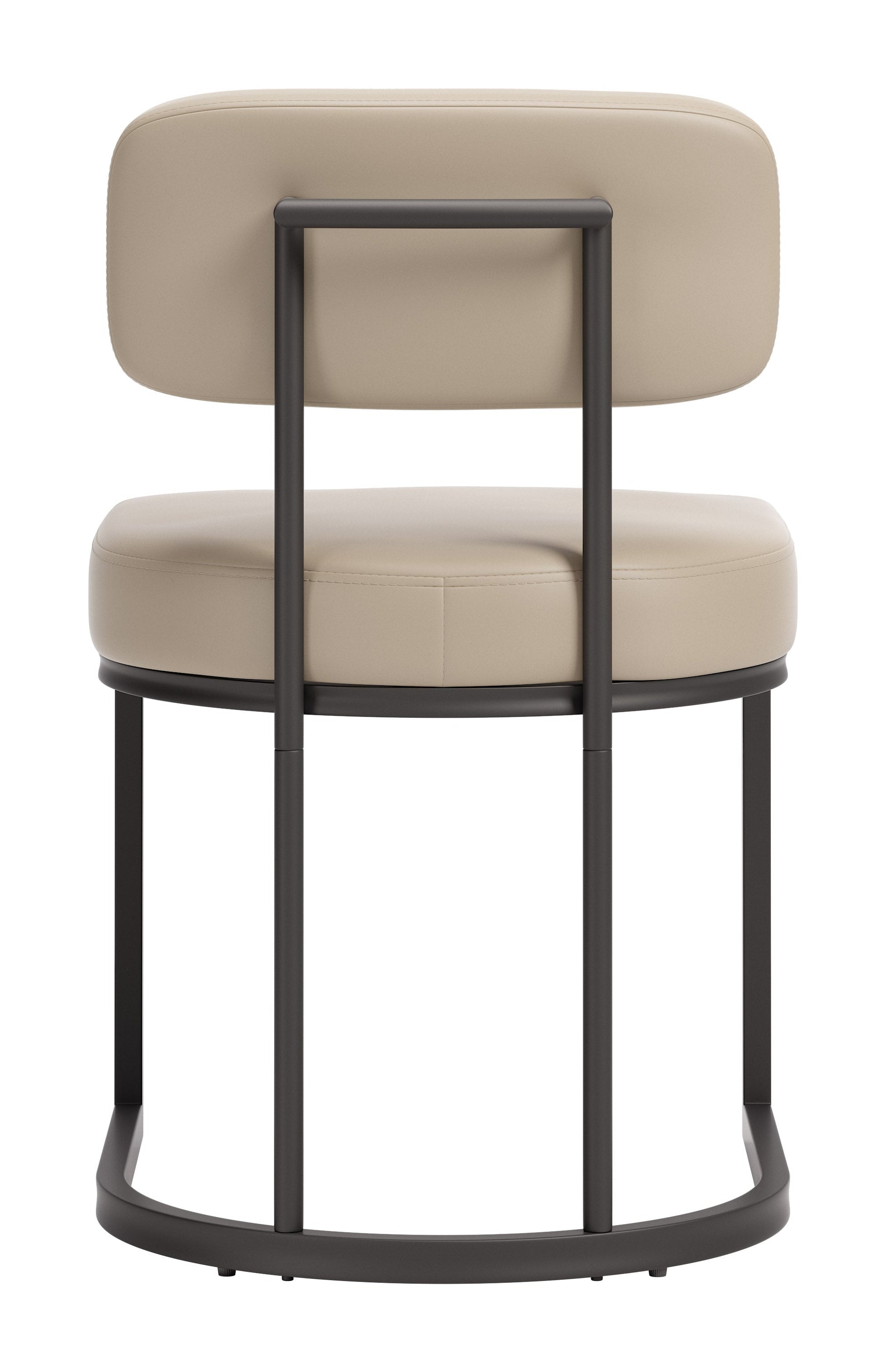 Velar Beige & Gray Dining Chair (Set of 2) - Ornate Home