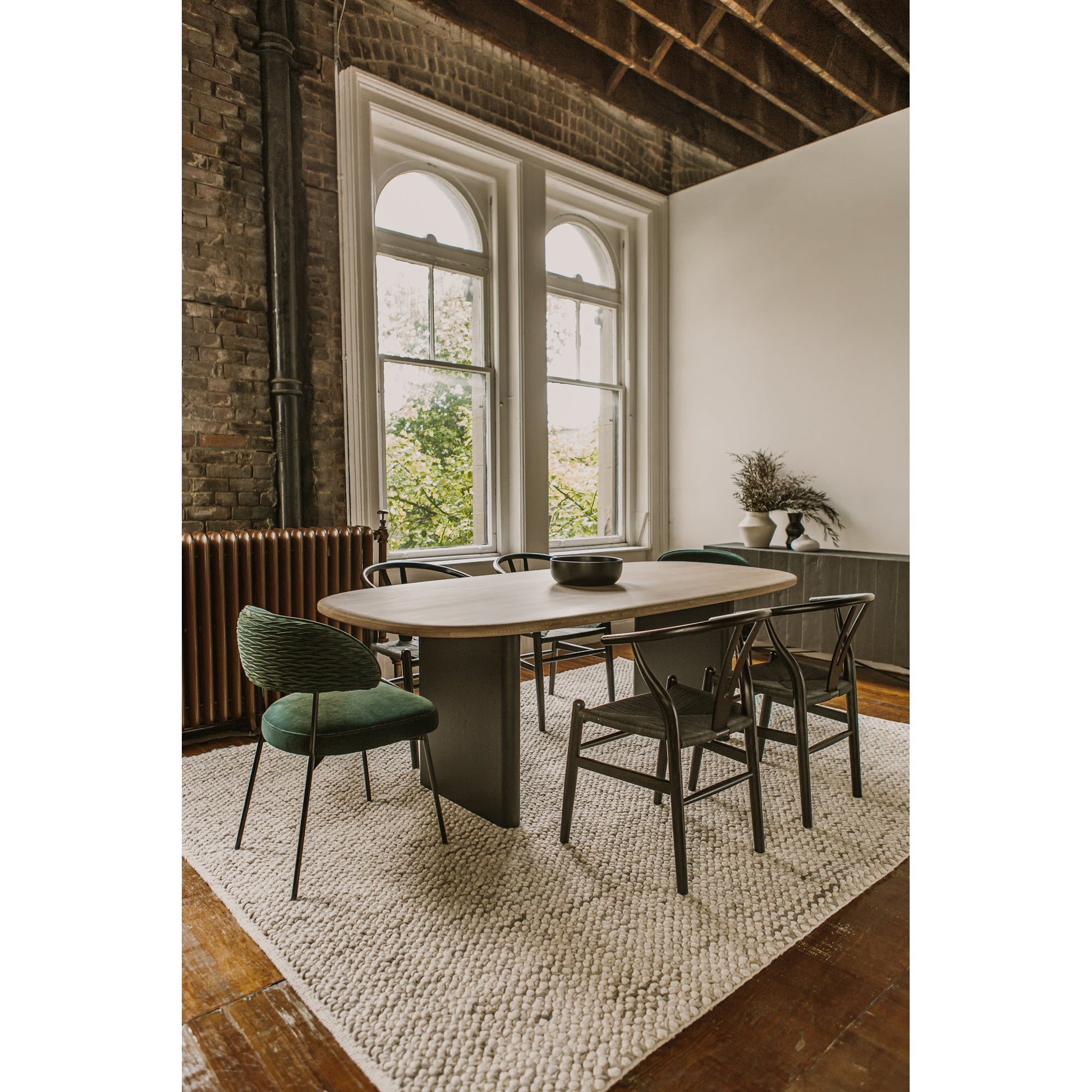 Ventana Black Dining Chair (Set of 2) - Ornate Home
