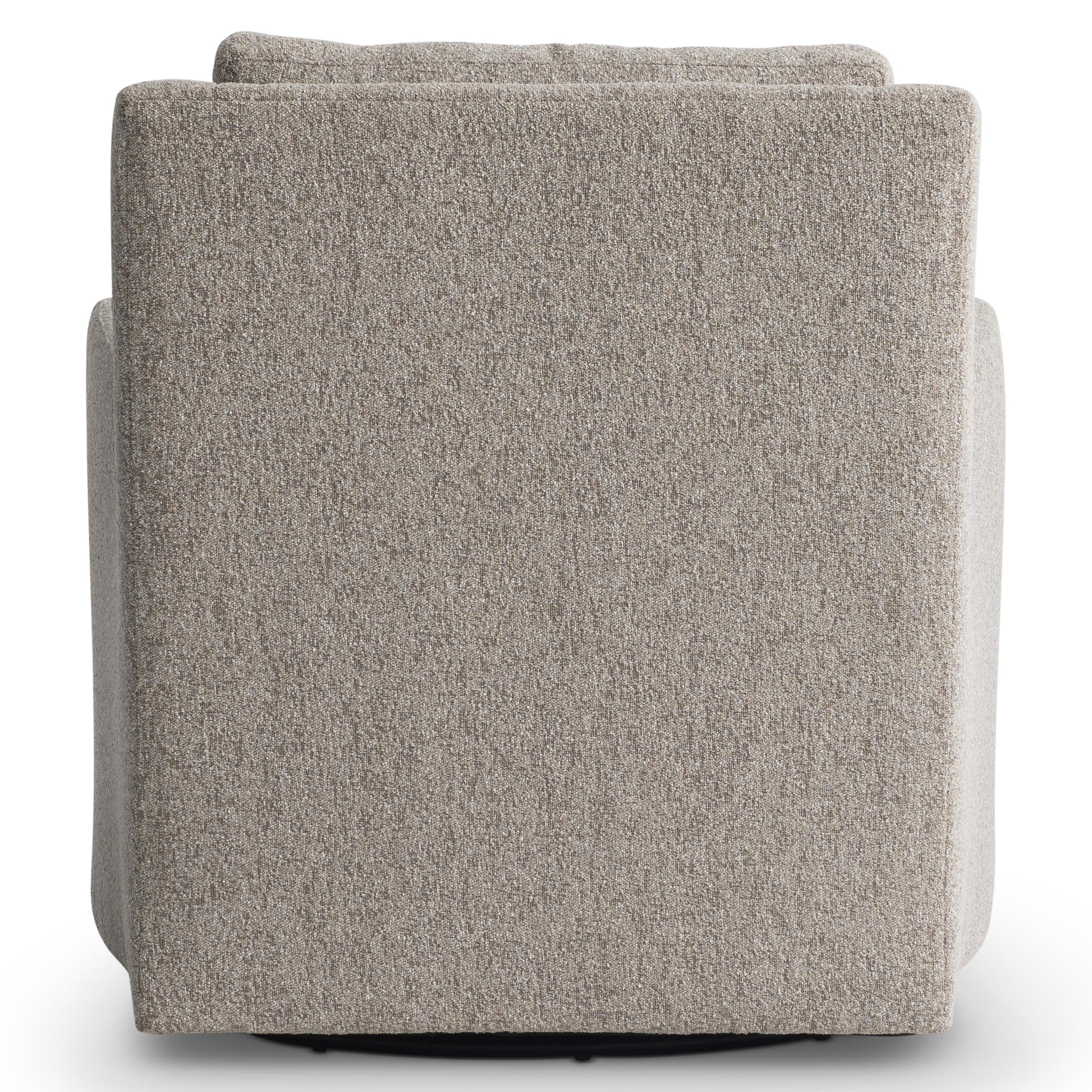 Ventura Beige/Tan Fabric Swivel Chair - Ornate Home