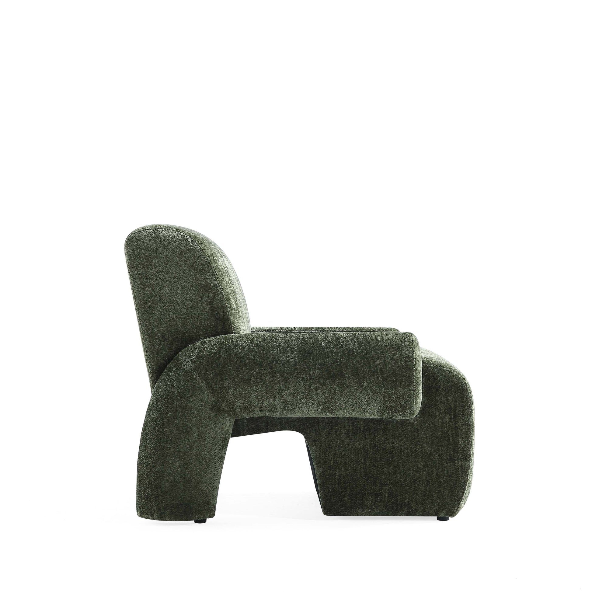 Verandah Accent Chair in Olive Green - Ornate Home