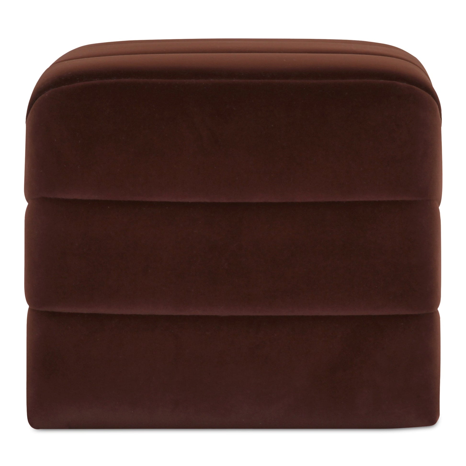 Verity Warm Brown Stool - Ornate Home