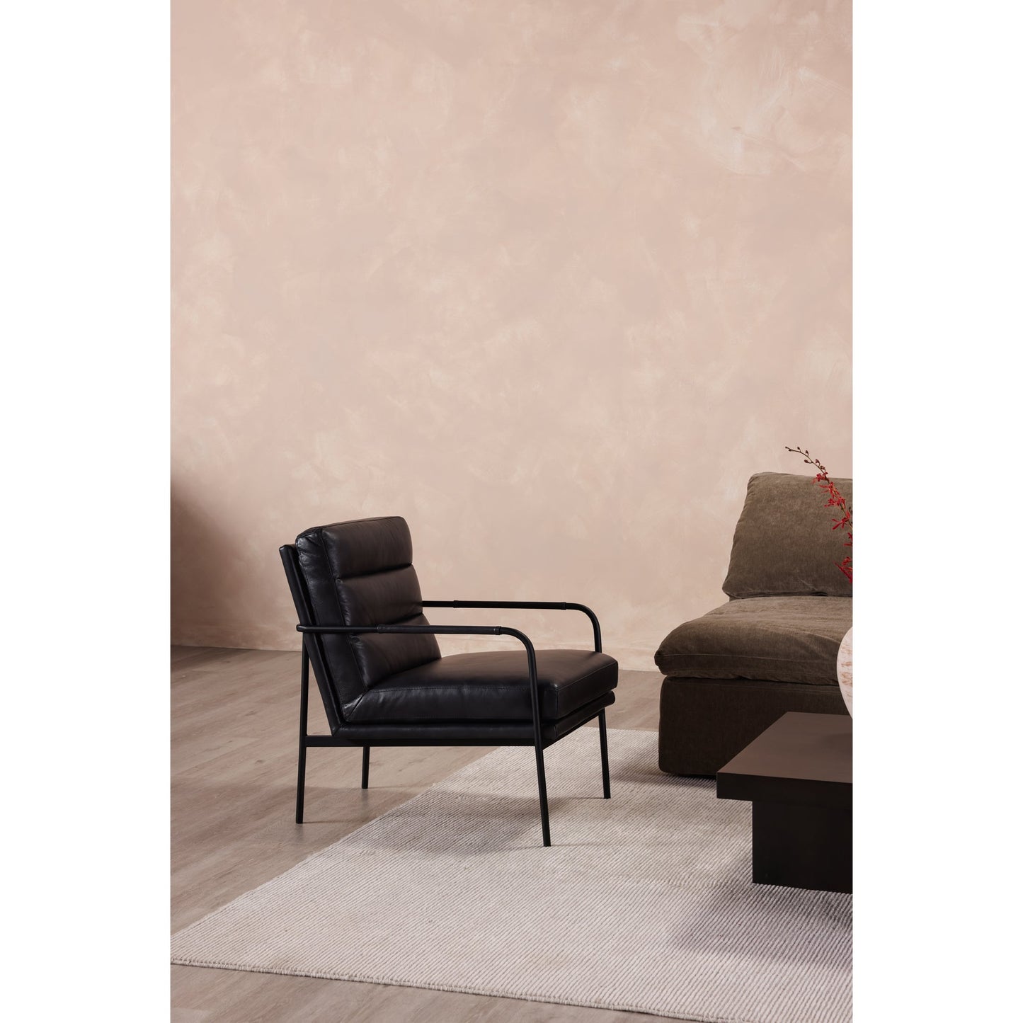 Verlaine Raven Black Chair - Ornate Home