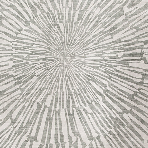 Verland Gray/White Washable Large Rug- Viva Furn