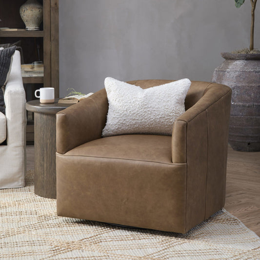 Vernon Green Swivel Chair - Ornate Home