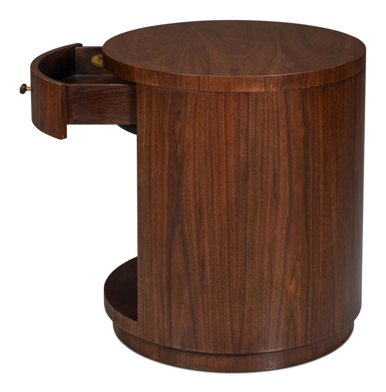 Vero Brown Side Table - Ornate Home